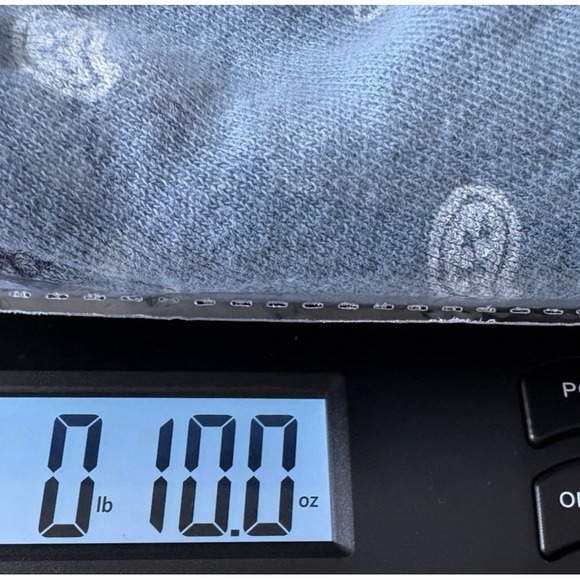 THE GREAT College Sweatshirt Blue Paisley Vintage Dusty Blue Bandana Sz 0 -  XS - Picture 10 of 10